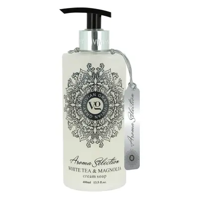 Vivian Gray Krémové tekuté mýdlo Aroma Selection White Tea & Magnolia (Cream Soap) 400 ml