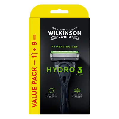 Wilkinson Sword Holicí strojek Hydro 3 Skin Protection + 9 hlavic