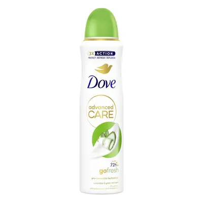 Dove Antiperspirant ve spreji Advanced Care Cucumber & Green Tea (Anti-Perspirant) 150 ml