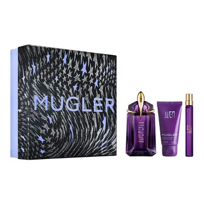 Thierry Mugler Alien - EDP 60 ml (plnitelná) + EDP 10 ml (plnitelná) + tělové mléko 50 ml