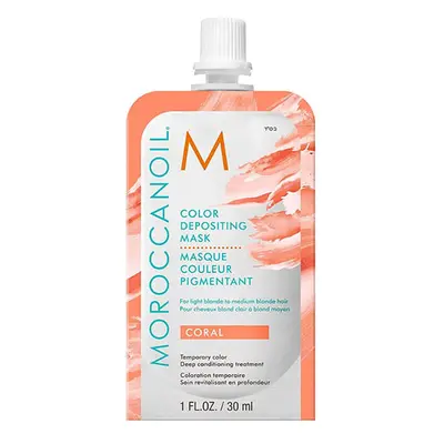 Moroccanoil Tónující maska na vlasy Coral (Color Depositing Mask) 30 ml