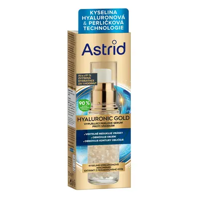 Astrid Vyplňující perlové sérum proti vráskám Hyaluronic Gold 30 ml