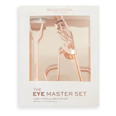 Revolution Sada na definici a natočení řas Eye Master Lash Curler & Comb Set