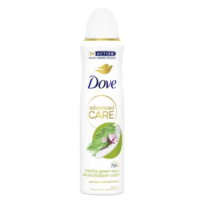 Dove Antiperspirant ve spreji Matcha Green Tea & Sakura Blossom (Anti-Perspirant) 150 ml