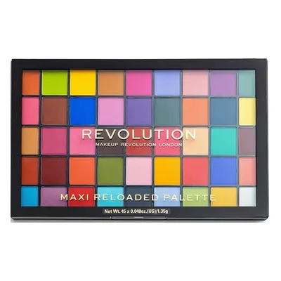 Revolution Maxi paletka 45 očních stínů Re-Loaded (Maxi Reloaded Palette Monster Mattes) 60,75 g