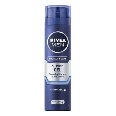 Nivea Gel na holení Protect & Care 200 ml