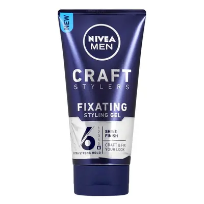 Nivea Stylingový gel pro lesk vlasů Men (Fixating Styling Gel) 150 ml