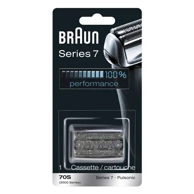 Braun Náhradní hlavice s planžetou pro elektrický holicí strojek Combi Pack Series 7 70S Silver