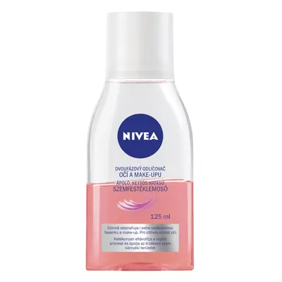 Nivea Dvoufázový odličovač očí a voděodolného make-upu (Caring Eye Make-Up Remover) 125 ml