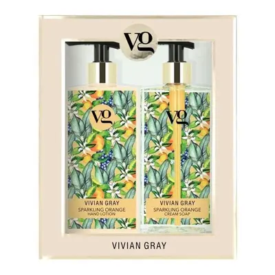 Vivian Gray Kosmetická sada Sparkling Orange (Cream Soap & Hand Lotion)