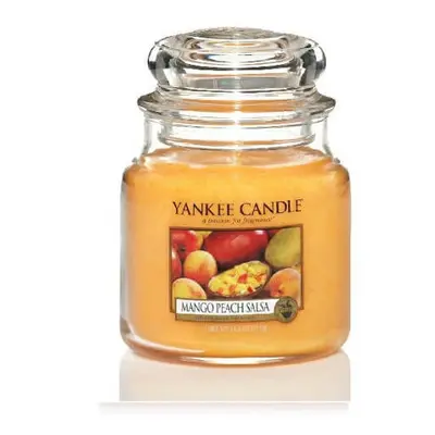 Yankee Candle Aromatická svíčka Classic střední Mango Peach Salsa 411 g