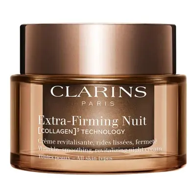 Clarins Noční zpevňující krém pro všechny typy pleti Extra-Firming Nuit Collagen Technology (Cre