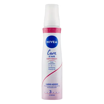 Nivea Pěnové tužidlo Care & Hold Soft Touch 150 ml