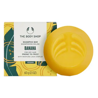 The Body Shop Tuhý šampon pro krepaté vlasy Banana (Shampoo Bar) 60 g