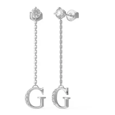 Guess Stylové ocelové náušnice Crystal Harmony JUBE02223JWRHT