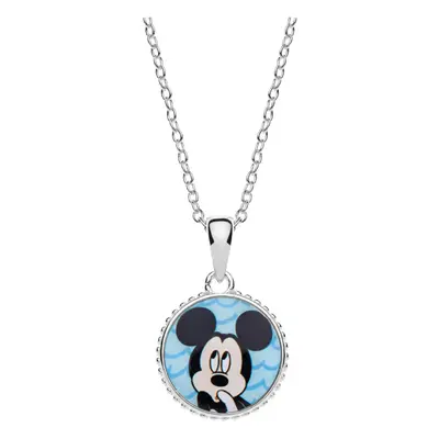 Disney Stříbrný náhrdelník Mickey Mouse CS00017SL-P.CS (řetízek, přívěsek)