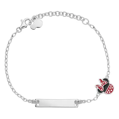 Disney Krásný stříbrný náramek Minnie Mouse BS00050SL-55.CS