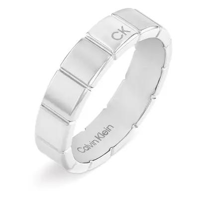 Calvin Klein Módní pánský prsten z oceli 35000500 64 mm