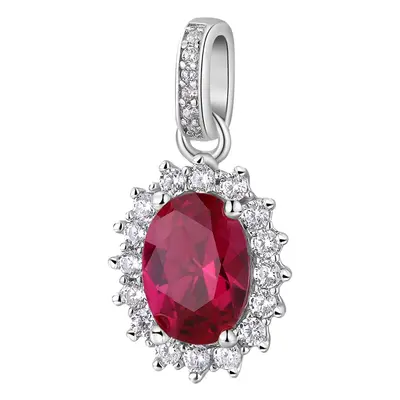 Brosway Elegantní stříbrný přívěsek Fancy Passion Ruby FPR13