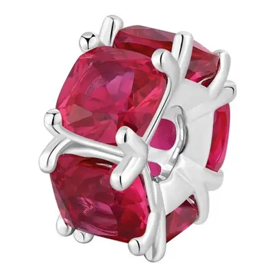 Brosway Nadčasový stříbrný přívěsek Fancy Passion Ruby FPR03