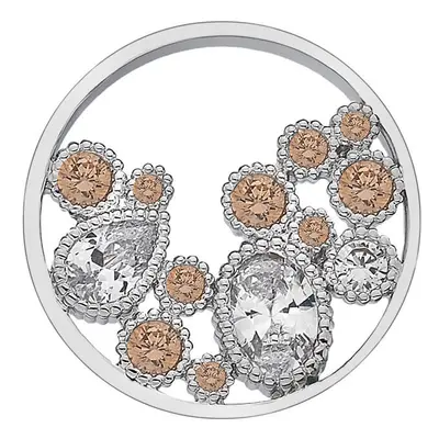 Hot Diamonds Přívěsek Hot Diamonds Emozioni Spirito Libero Freedom Champagne Coin 3,3 cm