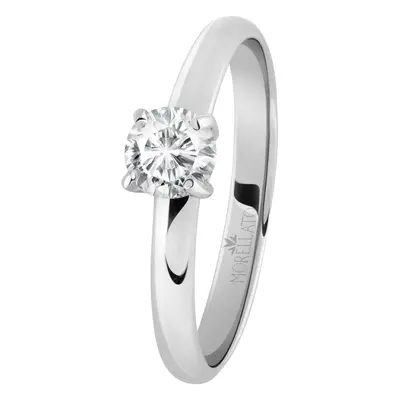 Morellato Ocelový prsten s krystalem Love Rings SNA42 54 mm