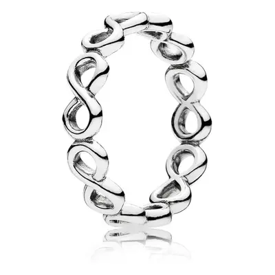 Pandora Stříbrný prsten Nekonečno 190994 54 mm