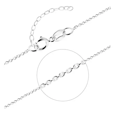 Cutie Jewellery Jemný řetízek z bílého zlata Anker Z0012 40 cm