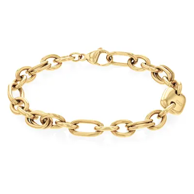 Tommy Hilfiger Módní náramek z pozlacené oceli Contrast Link Chain 2780788