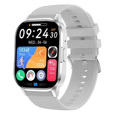 Wotchi AMOLED Smartwatch W21HK – Silver – Grey