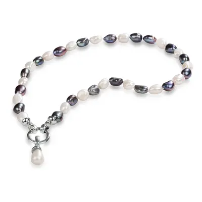 JwL Luxury Pearls Náhrdelník z pravých perel ve dvou odstínech JL0316