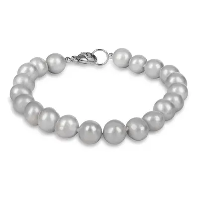 JwL Luxury Pearls Náramek z pravých šedých perel JL0359