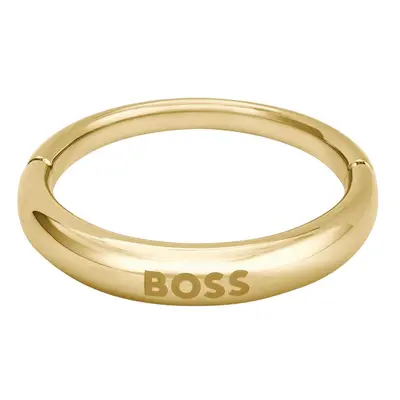 Hugo Boss Minimalistický pozlacený prsten pro ženy 1580620 55 mm