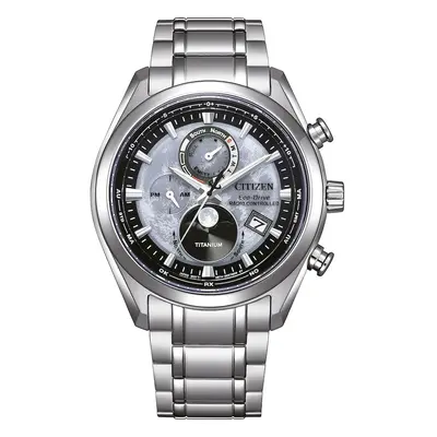 Citizen Tsukiyomi Moonphase Eco-Drive Radio Controlled Super Titanium BY1010-81H