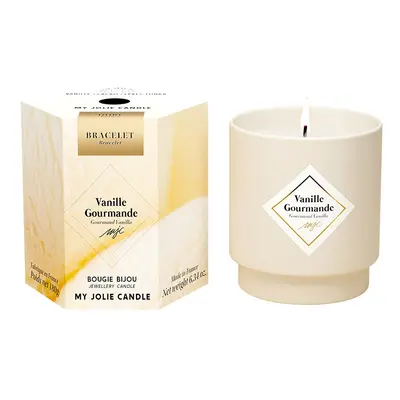 My Jolie Candle Vonná svíčka 36h s náramkem Gold Les Surprenantes Gurmánská Vanilka 320283