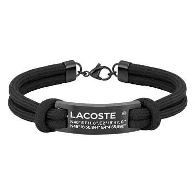 Lacoste Moderní textilní náramek pro muže Elios 2040176