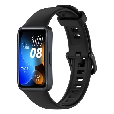 4wrist Silikonový řemínek pro Huawei Watch Band 8 - Black