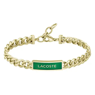 Lacoste Moderní pozlacený náramek z oceli 2040323