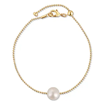 JwL Luxury Pearls Jemný pozlacený náramek s pravou perlou JL0711