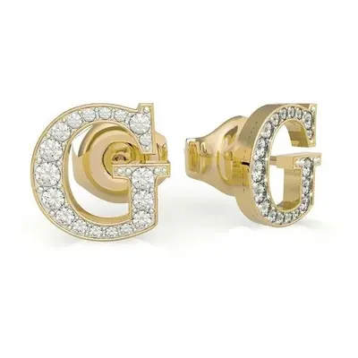 Guess Stylové pozlacené náušnice Studs Party JUBE02170JWYGT/U