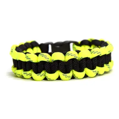 Cordell Paracord náramek Solomon Černá s reflexní žlutou XL ( 20 - 21 cm )