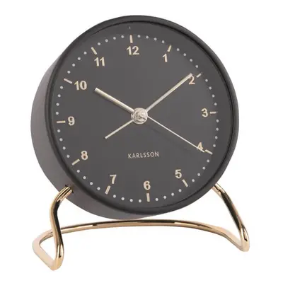 Karlsson Budík Clock Stylish KA5764BK