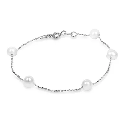 JwL Luxury Pearls Jemný perlový náramek JL0353