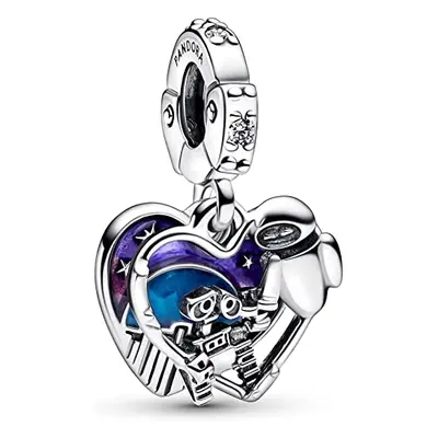 Pandora Stylový stříbrný přívěsek Wall-I & Eva Disney 792518C01