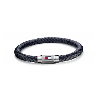 Tommy Hilfiger Trendy tmavě modrý kožený náramek TH2701000