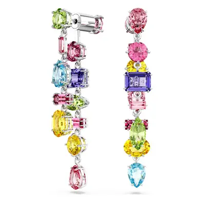 Swarovski Barevné asymetrické náušnice s krystaly Gema 5656417