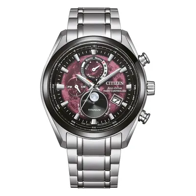 Citizen Tsukiyomi Moonphase Eco-Drive Radio Controlled Super Titanium BY1018-80X