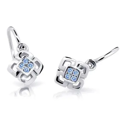 Cutie Jewellery Dětské náušnice z bílého zlata C2240-10-X-2 fuchsiová