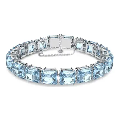 Swarovski Třpytivý náramek s modrými krystaly Millenia 5614924