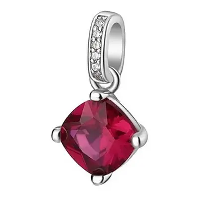 Brosway Stříbrný přívěsek s červeným zirkonem Fancy Passion Ruby FPR17